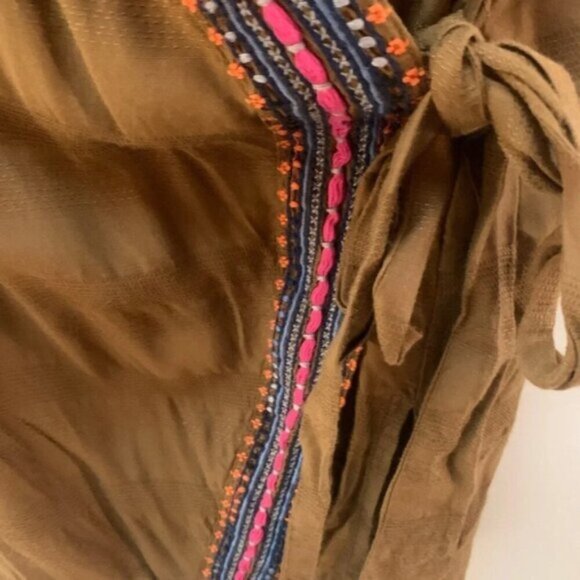 Anthropologie Maeve Liviana Tunic Wrap Sleeveless Top XS - Picture 11 of 11